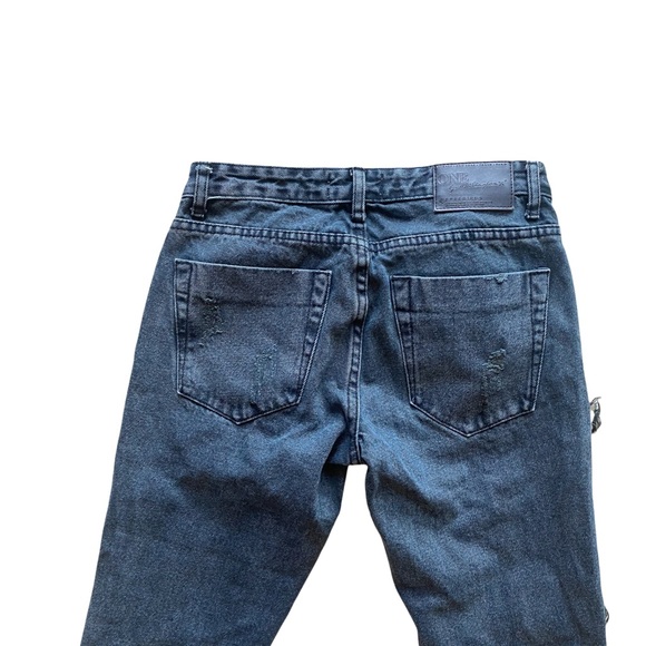 Revolve Black Distressed Jeans - Picture 5 of 6